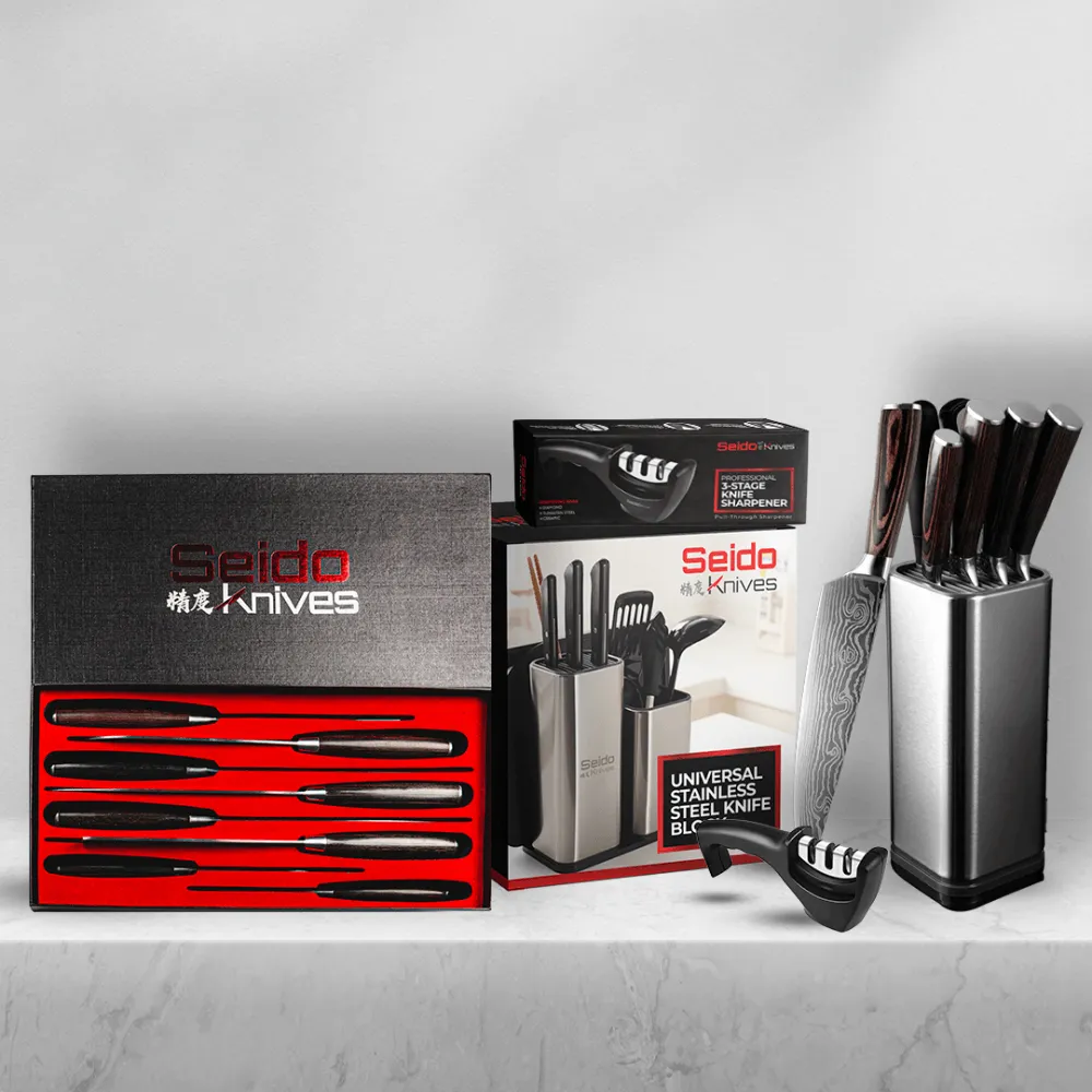 10-Piece Master Chef Knife Set