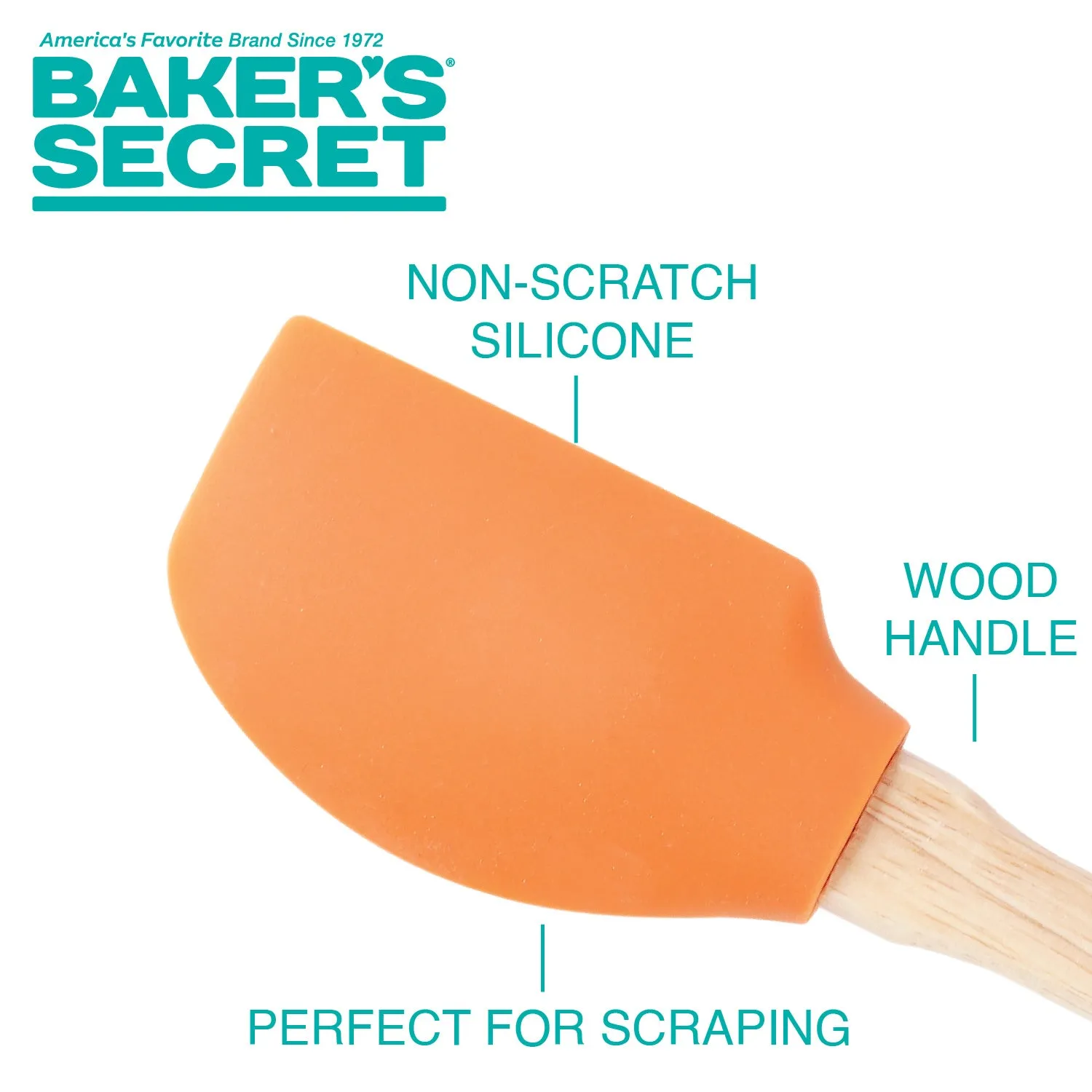 12" Silicone Spatula Set of 4