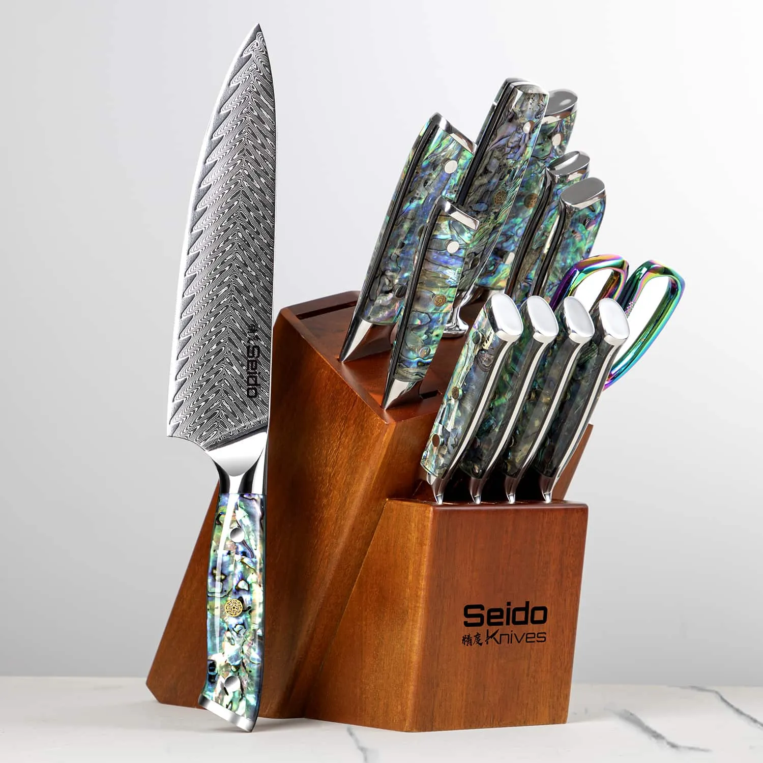 13-Piece Awabi Knife Block Set