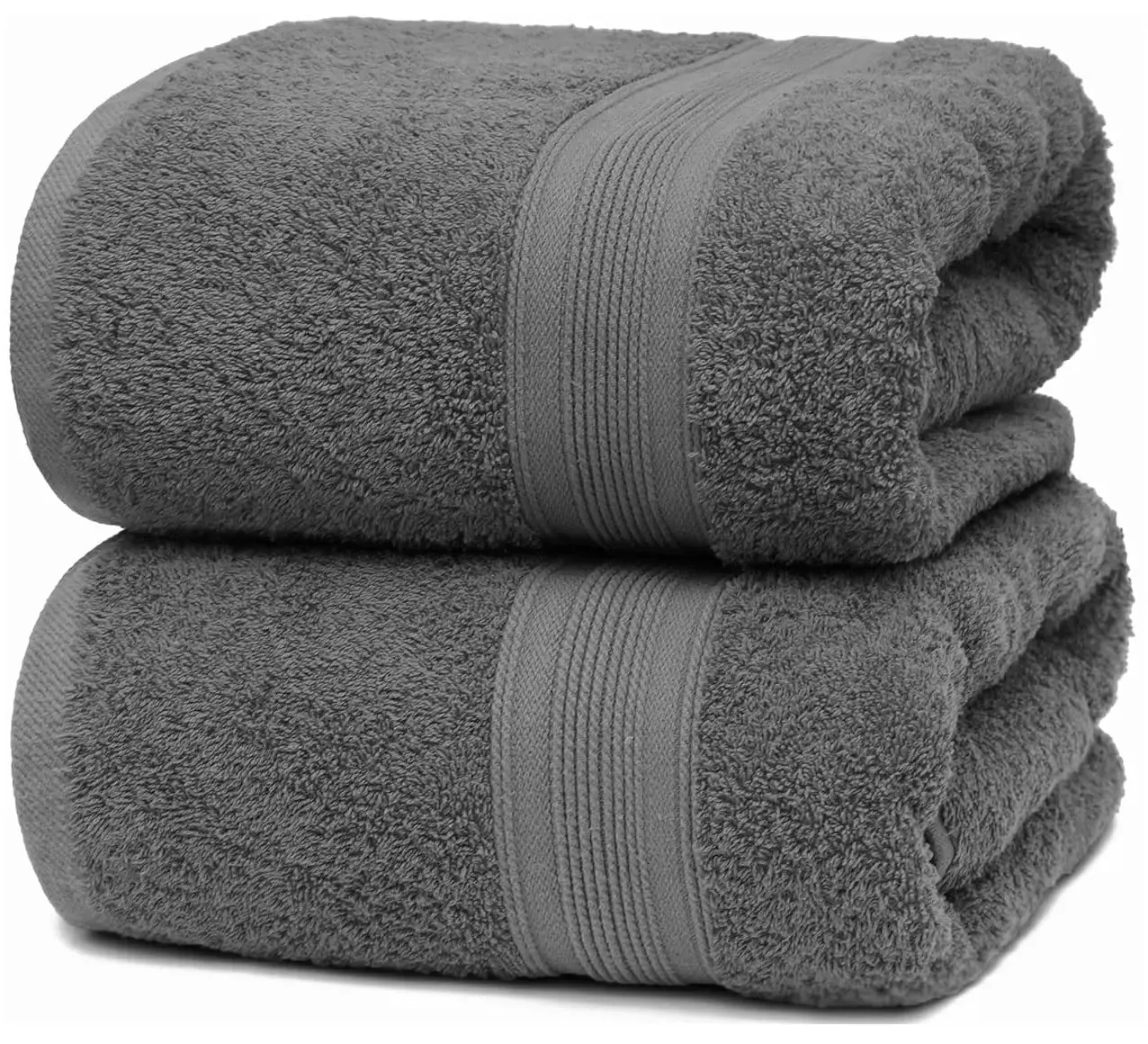 2x Extra Large Super Jumbo Bath Sheet 85 x 165 cm 100% Egyptian Cotton Big Bath Towel 600GSM