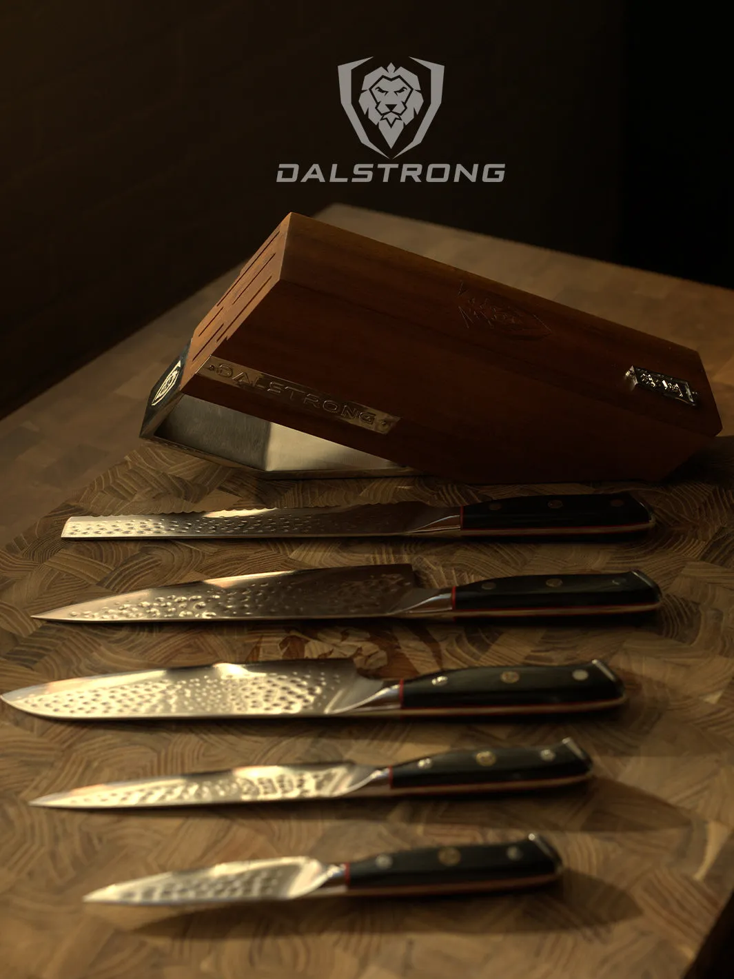 5-Piece Knife Block Set | Shogun Series | ELITE | Dalstrong ©