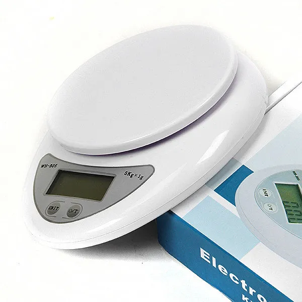 5000g/1g 5kg Food Diet Postal Kitchen Digital Scale