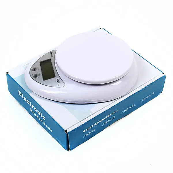 5000g/1g 5kg Food Diet Postal Kitchen Digital Scale