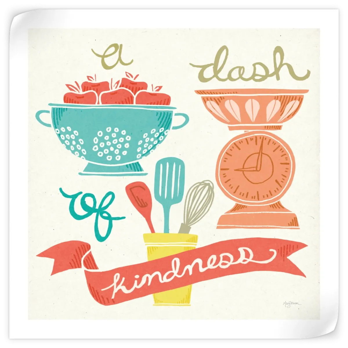 A Dash Of Kindness Wall Art