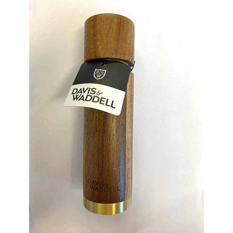 Acacia & Brass Salt/Pepper Mill (17.8cm)