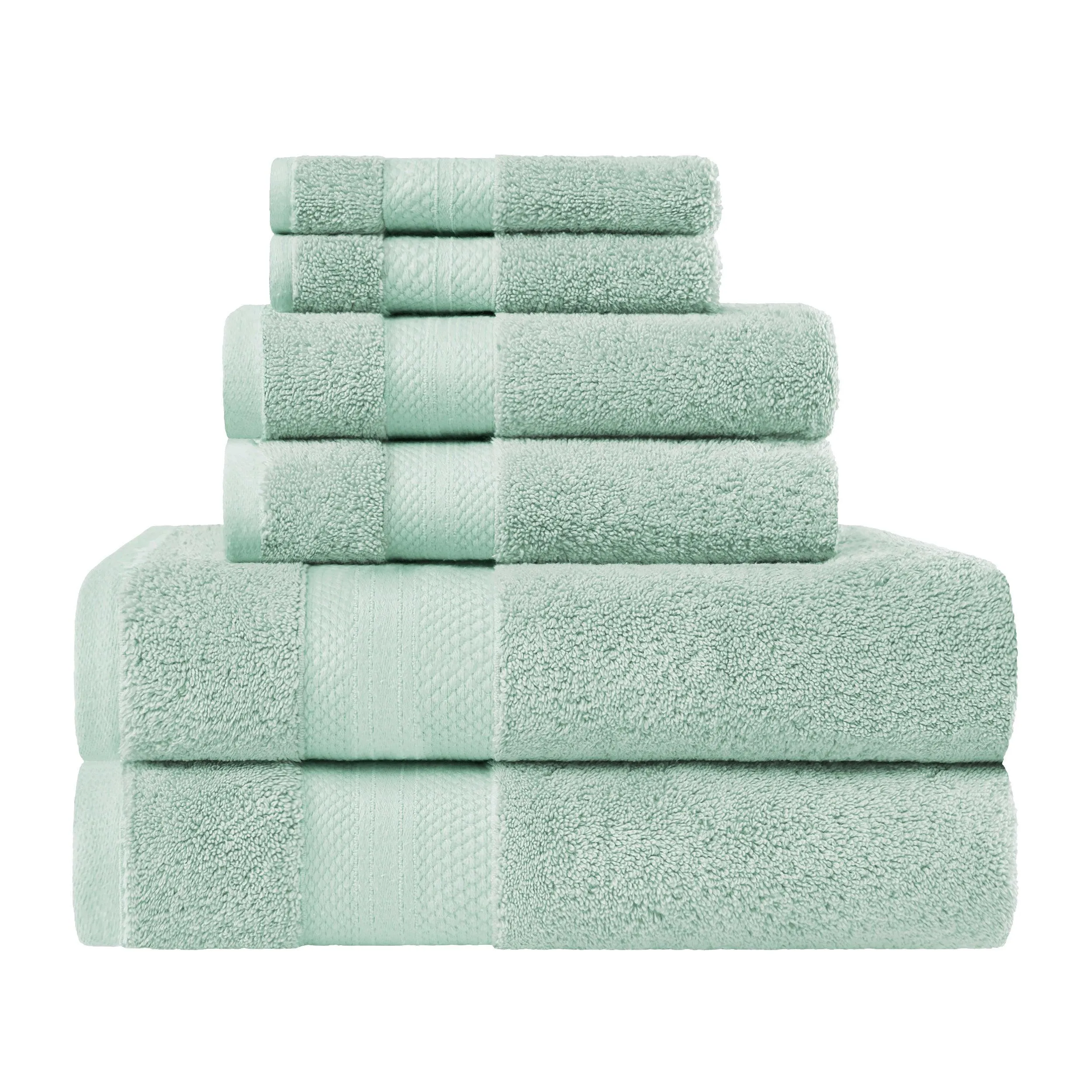 Aria Turkish Cotton Super Absorbent Assorted Towel Set Collection