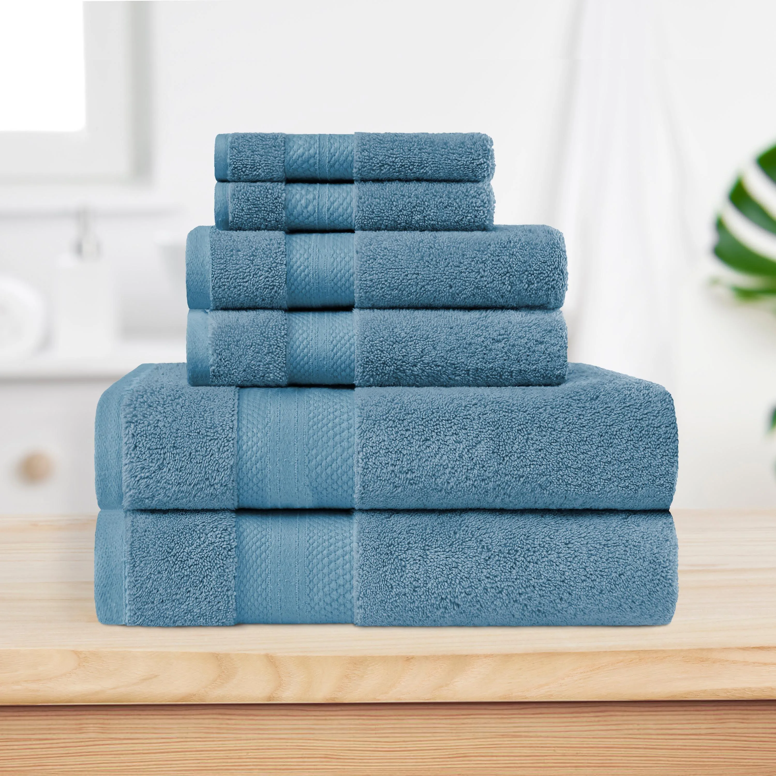 Aria Turkish Cotton Super Absorbent Assorted Towel Set Collection