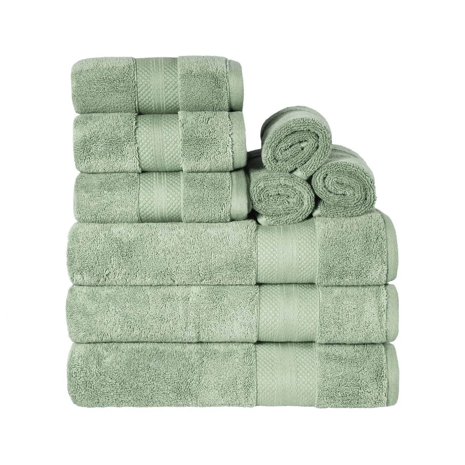 Aria Turkish Cotton Super Absorbent Assorted Towel Set Collection