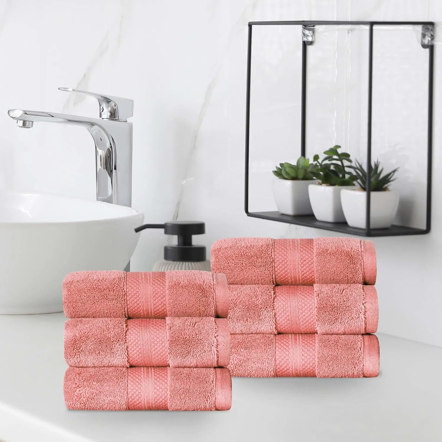 Aria Turkish Cotton Super Absorbent Assorted Towel Set Collection