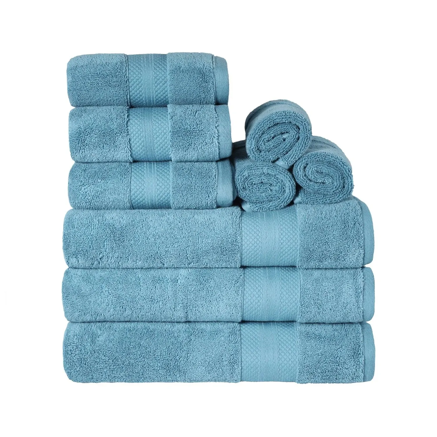 Aria Turkish Cotton Super Absorbent Assorted Towel Set Collection