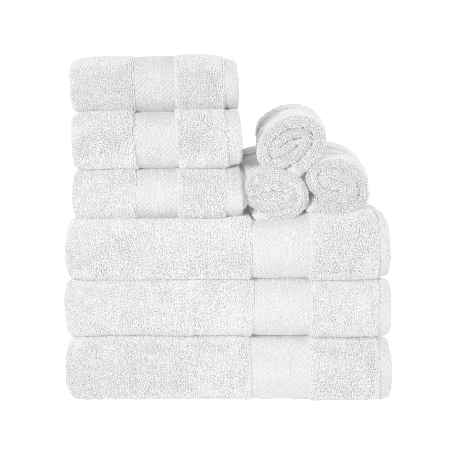 Aria Turkish Cotton Super Absorbent Assorted Towel Set Collection