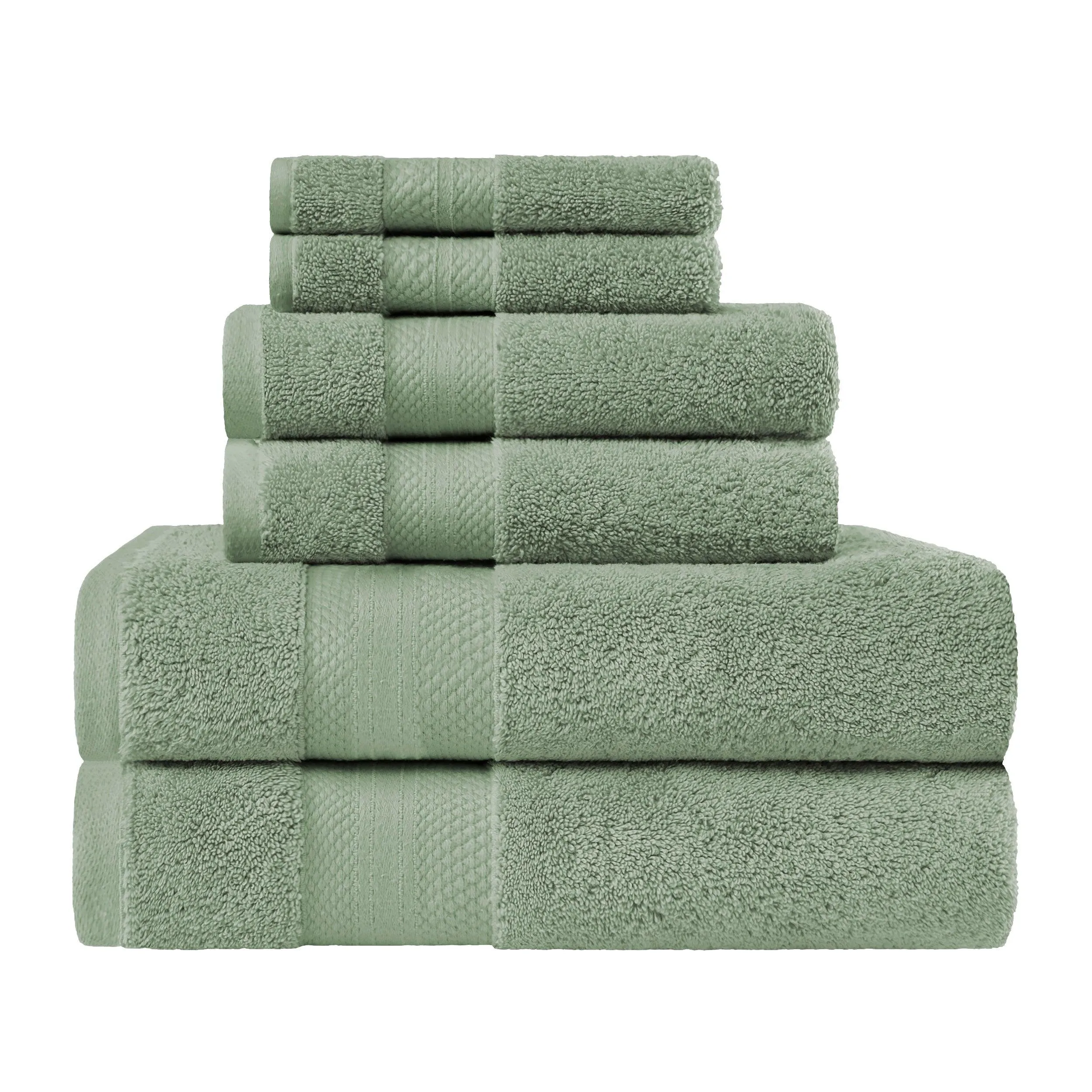 Aria Turkish Cotton Super Absorbent Assorted Towel Set Collection