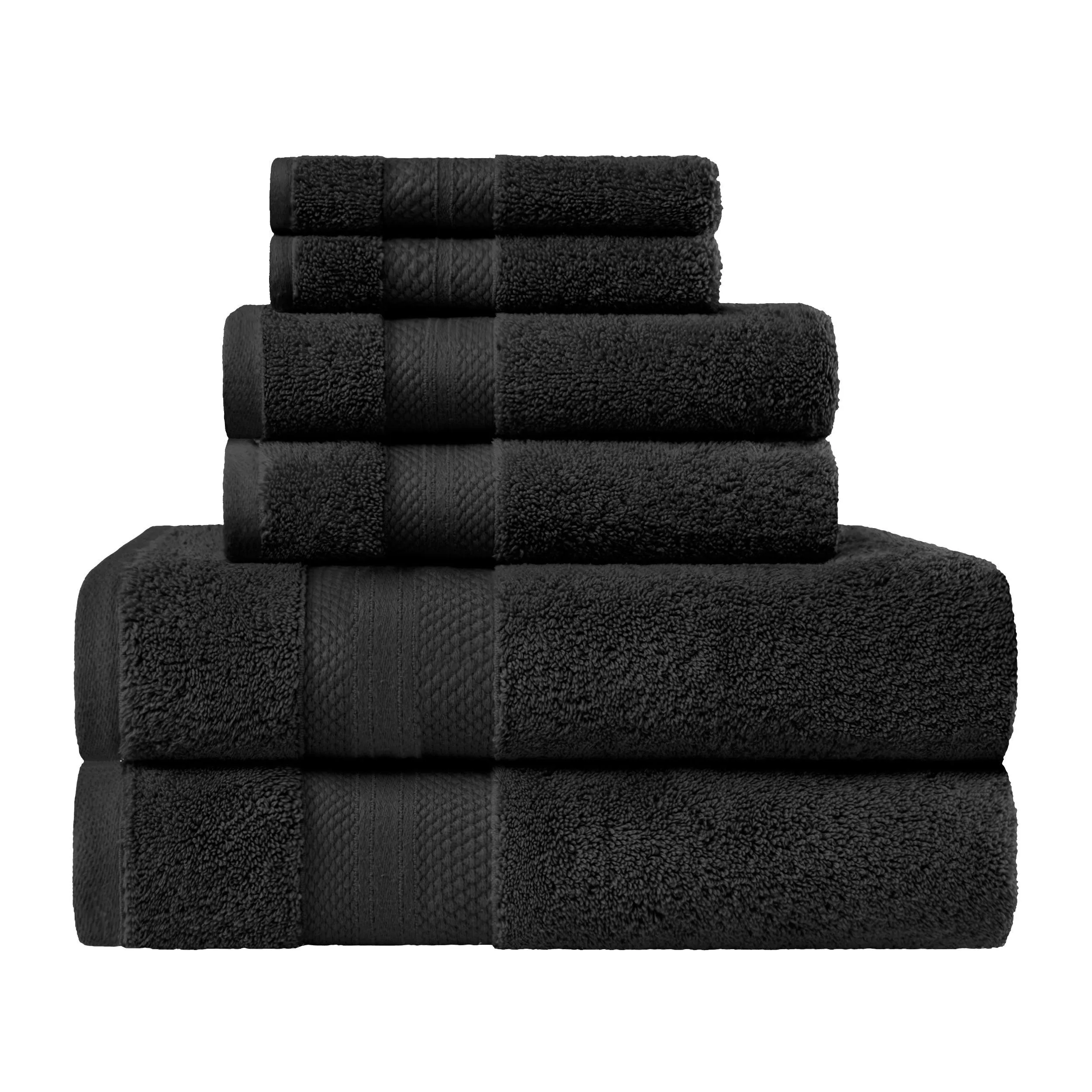 Aria Turkish Cotton Super Absorbent Assorted Towel Set Collection