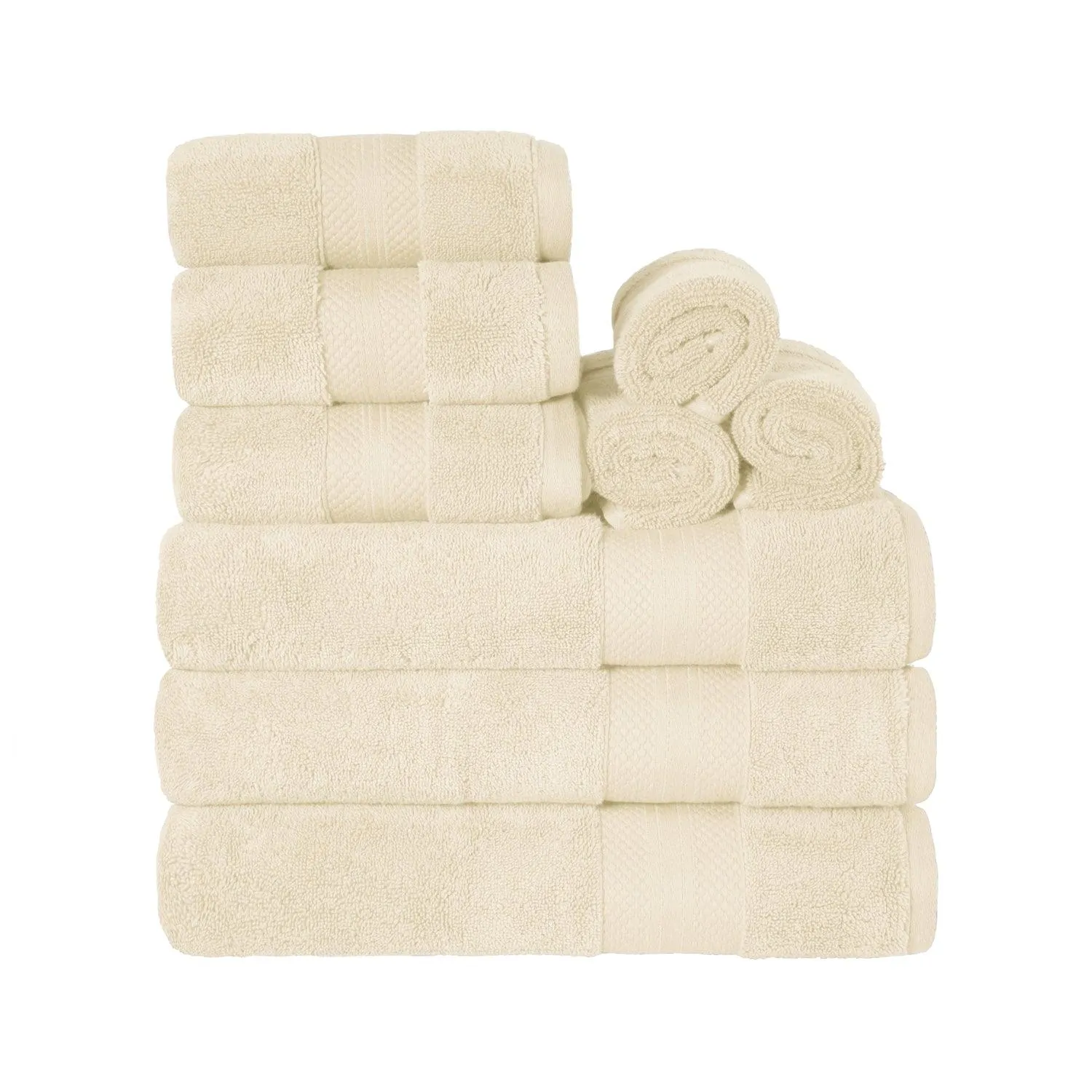 Aria Turkish Cotton Super Absorbent Assorted Towel Set Collection