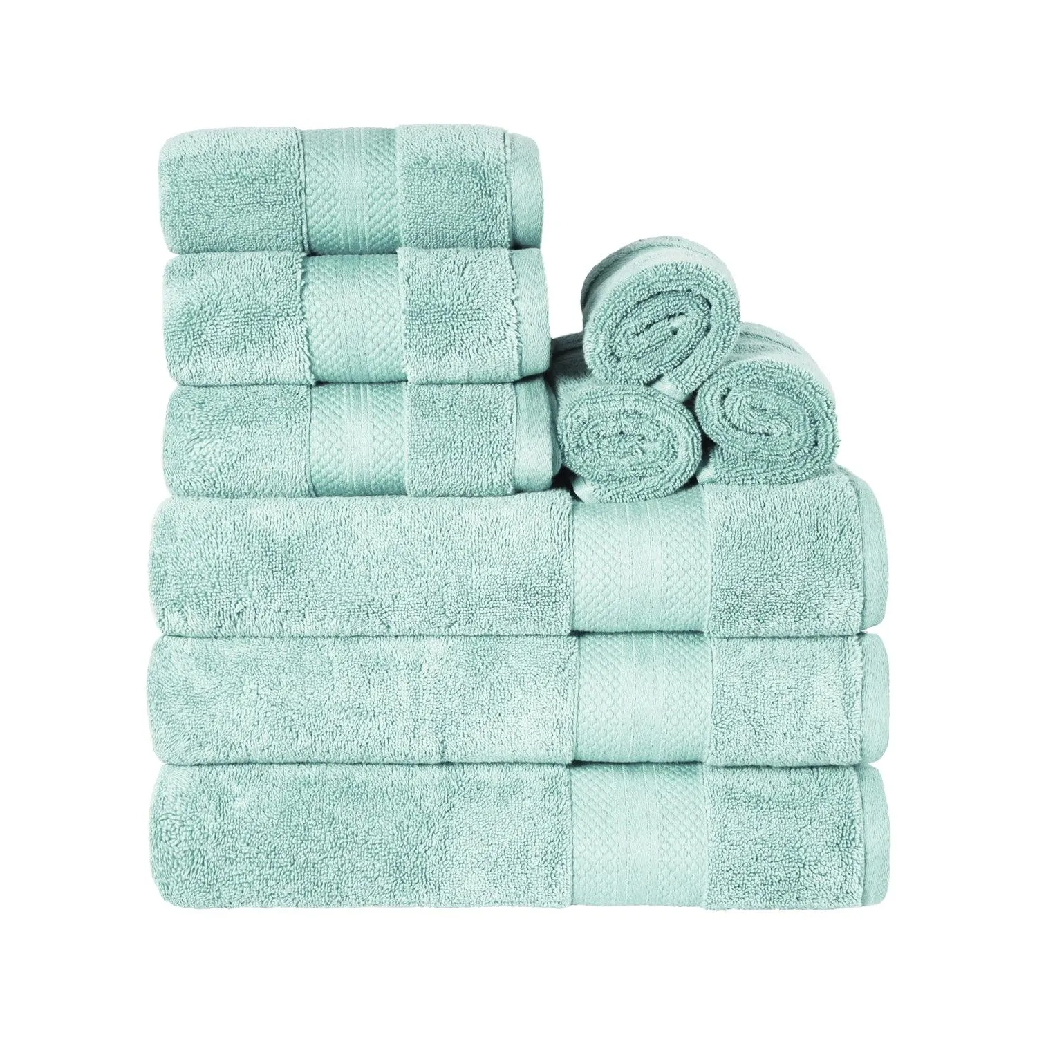 Aria Turkish Cotton Super Absorbent Assorted Towel Set Collection