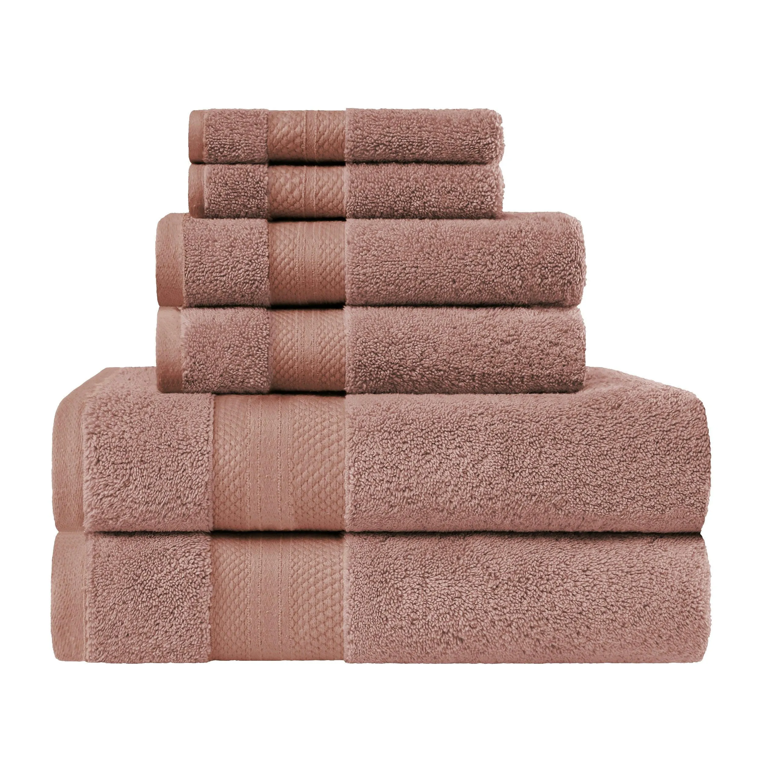 Aria Turkish Cotton Super Absorbent Assorted Towel Set Collection