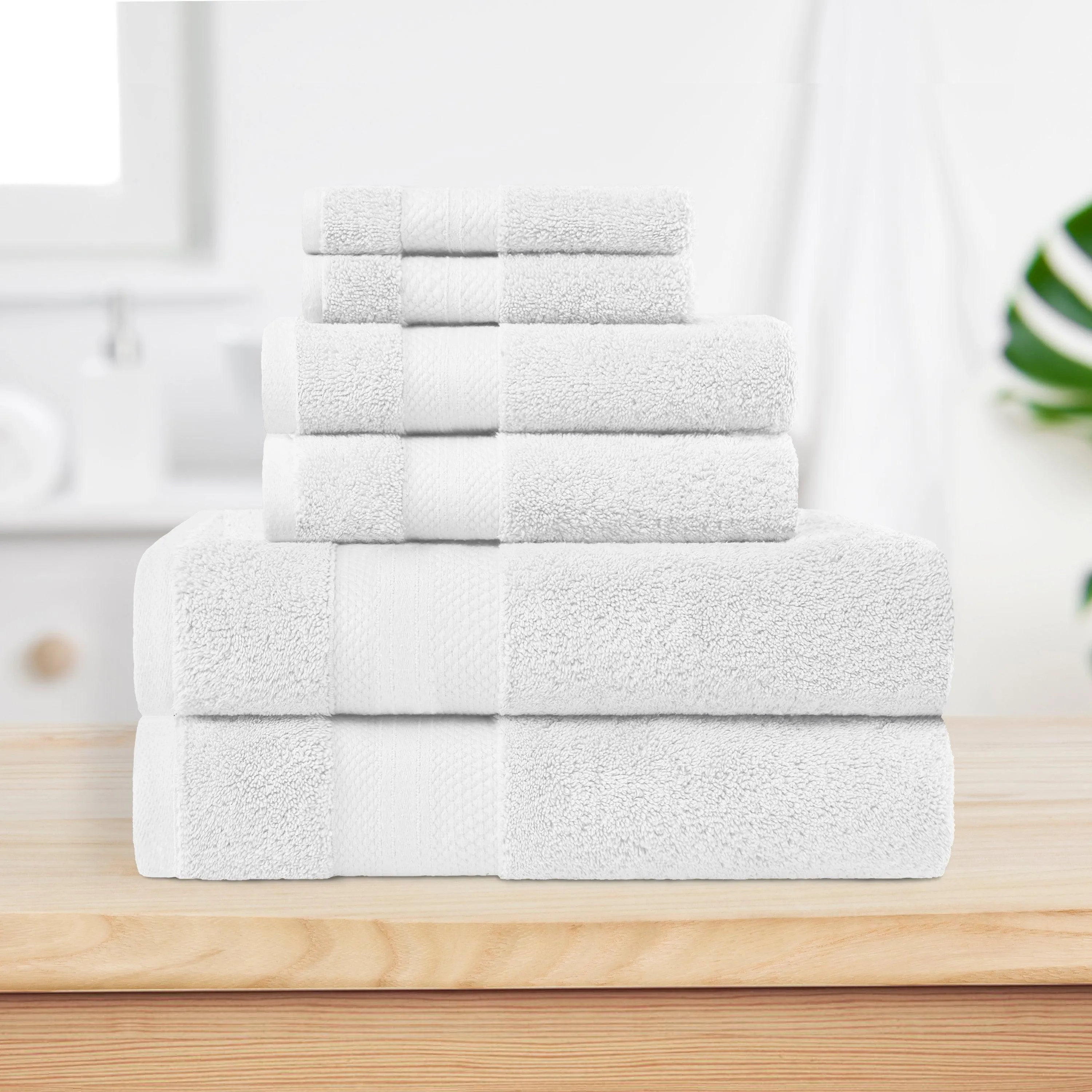 Aria Turkish Cotton Super Absorbent Assorted Towel Set Collection