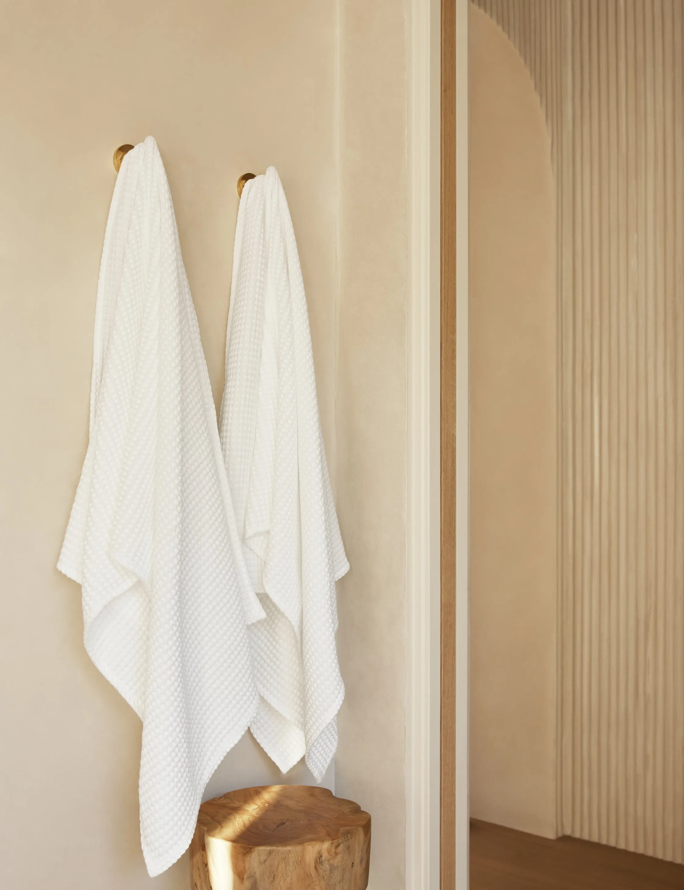 Bexley Organic Cotton Waffle Towel