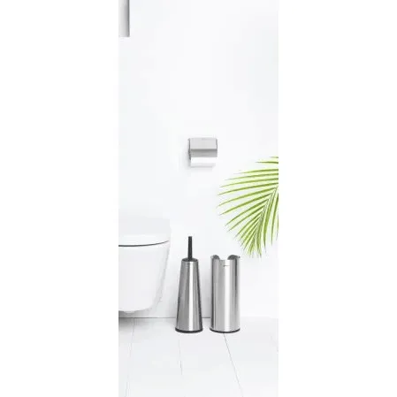 Brabantia Toilet Accessory Set of 3 - Matt Steel | 280665