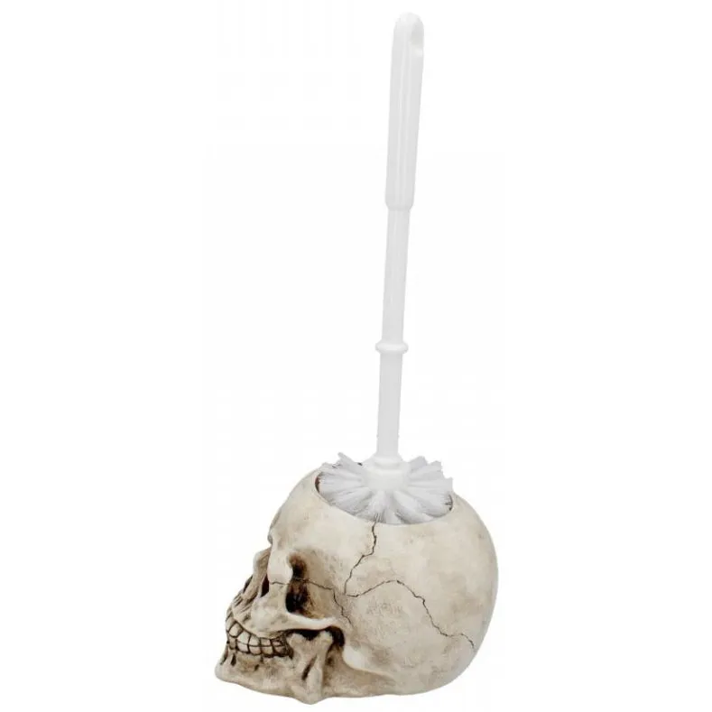 Brush with Death Skull Toilet Brush