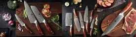 Build Your Own Damascus Kitchen Knife Set with Xinzuo's YI Series Damascus Knives