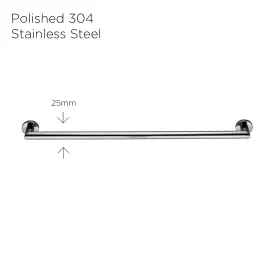 C6SB - COLOSEO Series Single Towel Bar - Bathroom Accessories