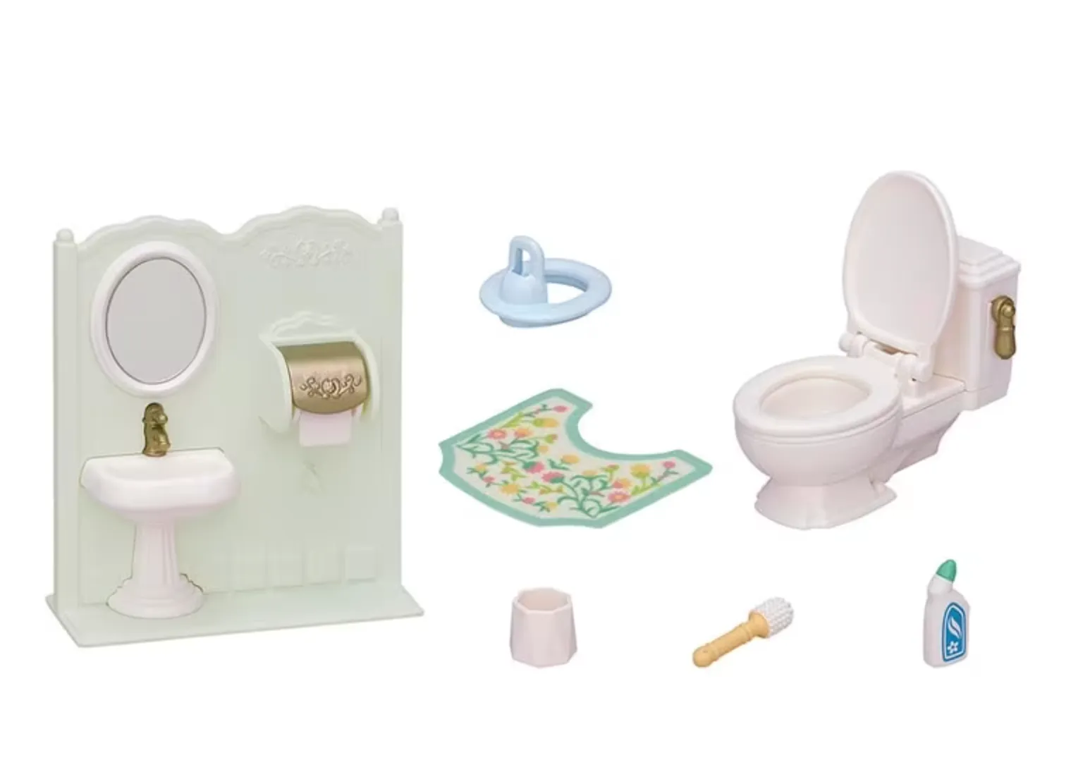 Calico Critters Toilet Set