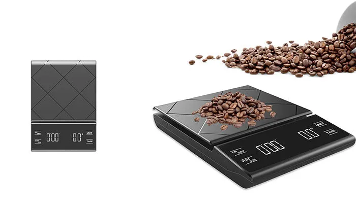 Coffee Scale with Timer Digital Kitchen Scale