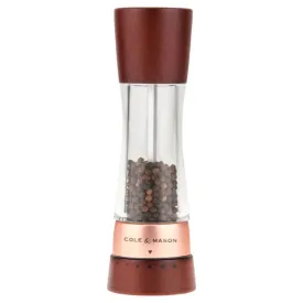 Cole and Mason Derwent Pepper Grinder Chestnut Rose Gold