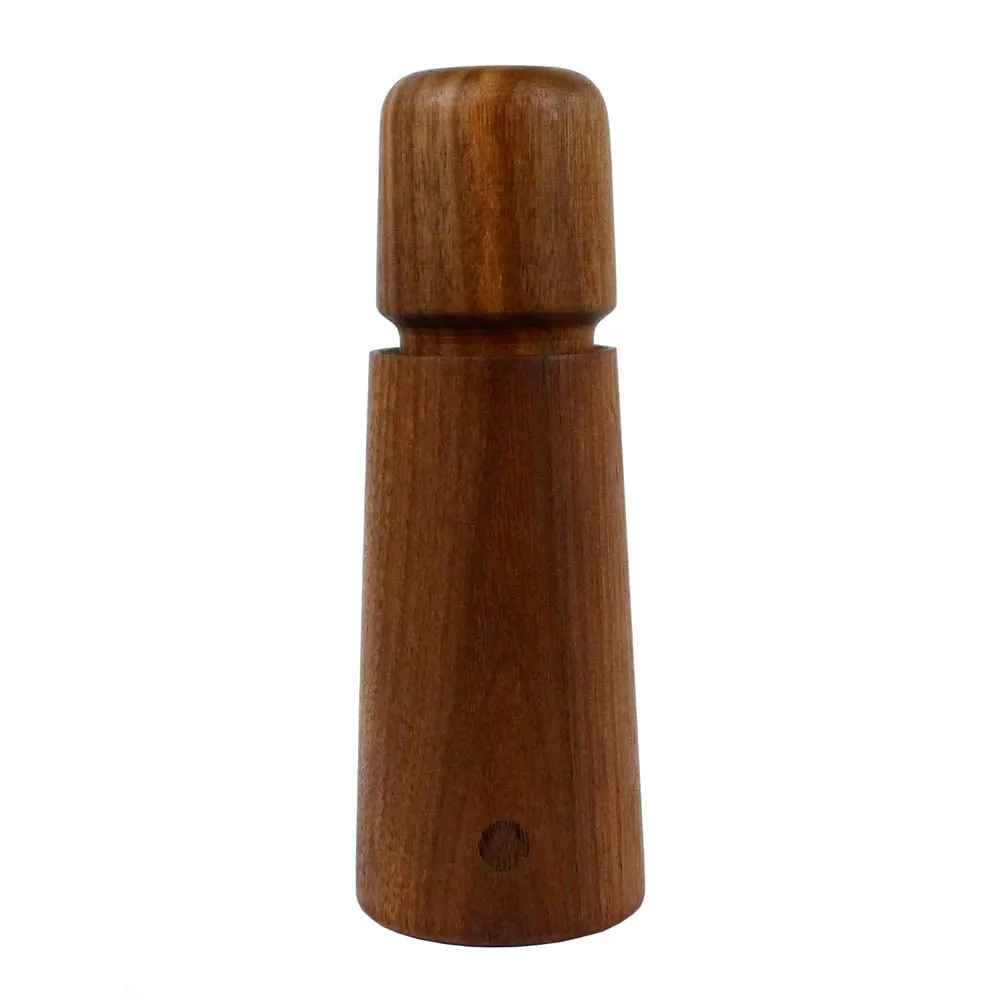 CrushGrind Stockholm Salt and Pepper Mill Patented Ceramic Grinder Walnut 6.6"