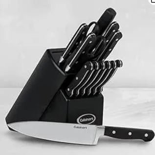 Cuisinart 14-Piece Triple-Rivet Cutlery Set: Precision and Performance