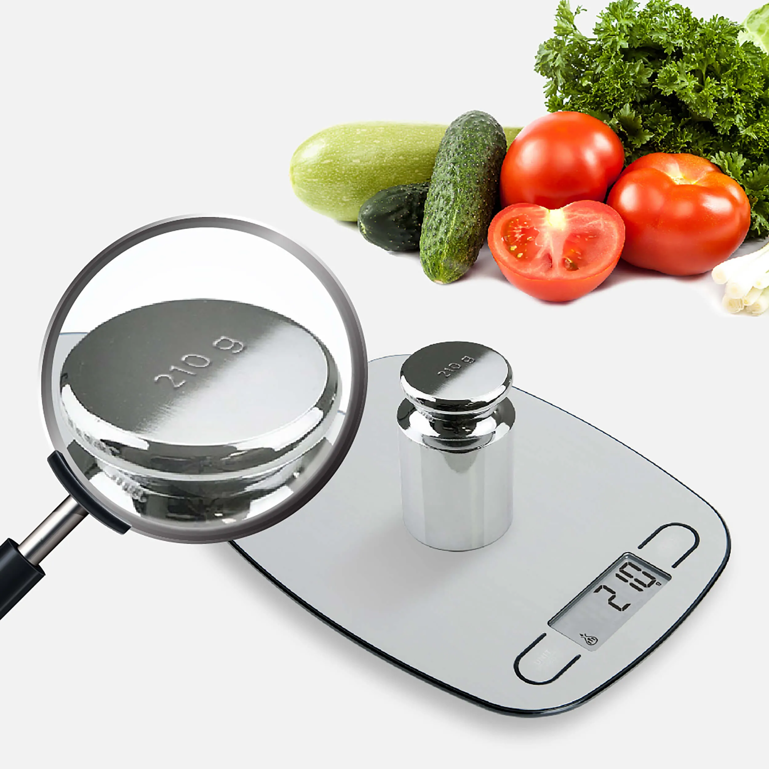 Digital Kitchen Scale Eko (Brown Box)