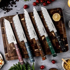 Epokishi 5-Piece AUS-10 Knife Set