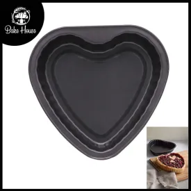 Fluted Heart Cake Baking Mold Non Stick 17cm