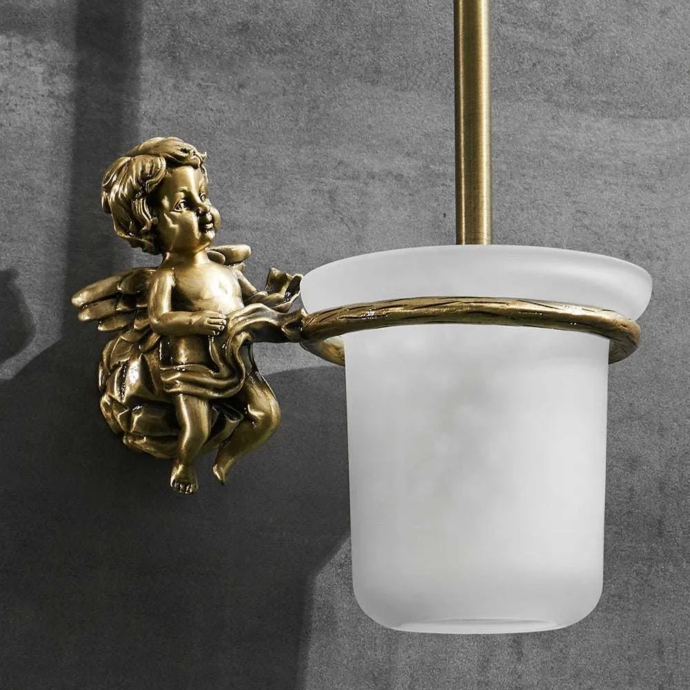 Gold Bathroom Hardware Set 🚽🛁🪣