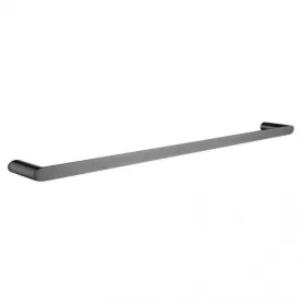 Gun Metal Grey Single Towel Rail 800mm Stainless Steel 304 Wall Mounted