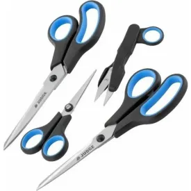 Judge Single Snips Thumb Scissors Clipper Small (Black/ Blue Handle)