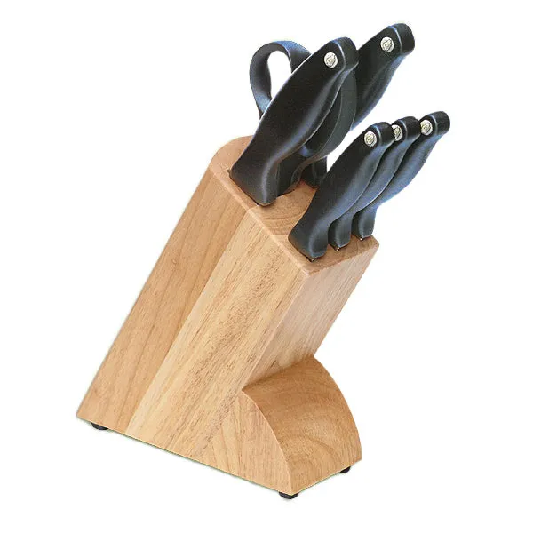 Kitchen Devils Lifestyle Knife Block with Knives & Scissors