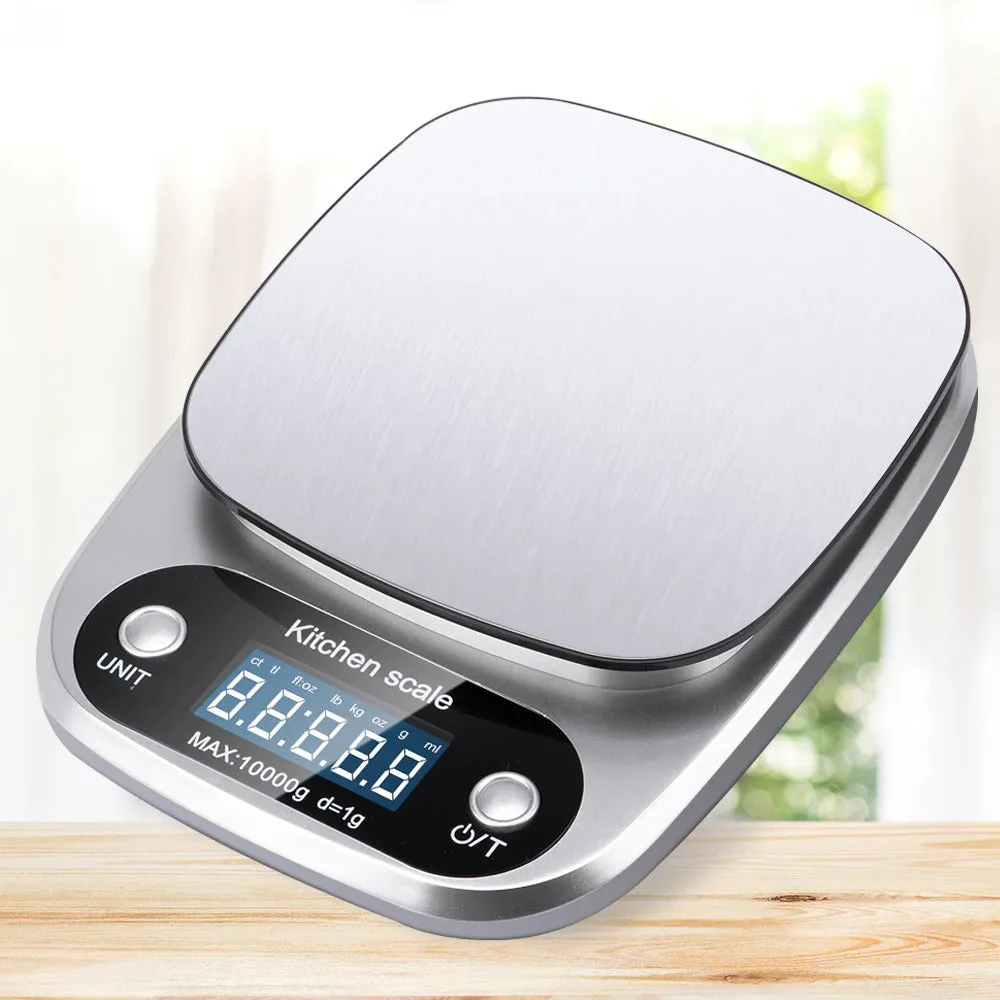 Kitchen Scale Touch Button LCD Display Multi-function Digital Scale