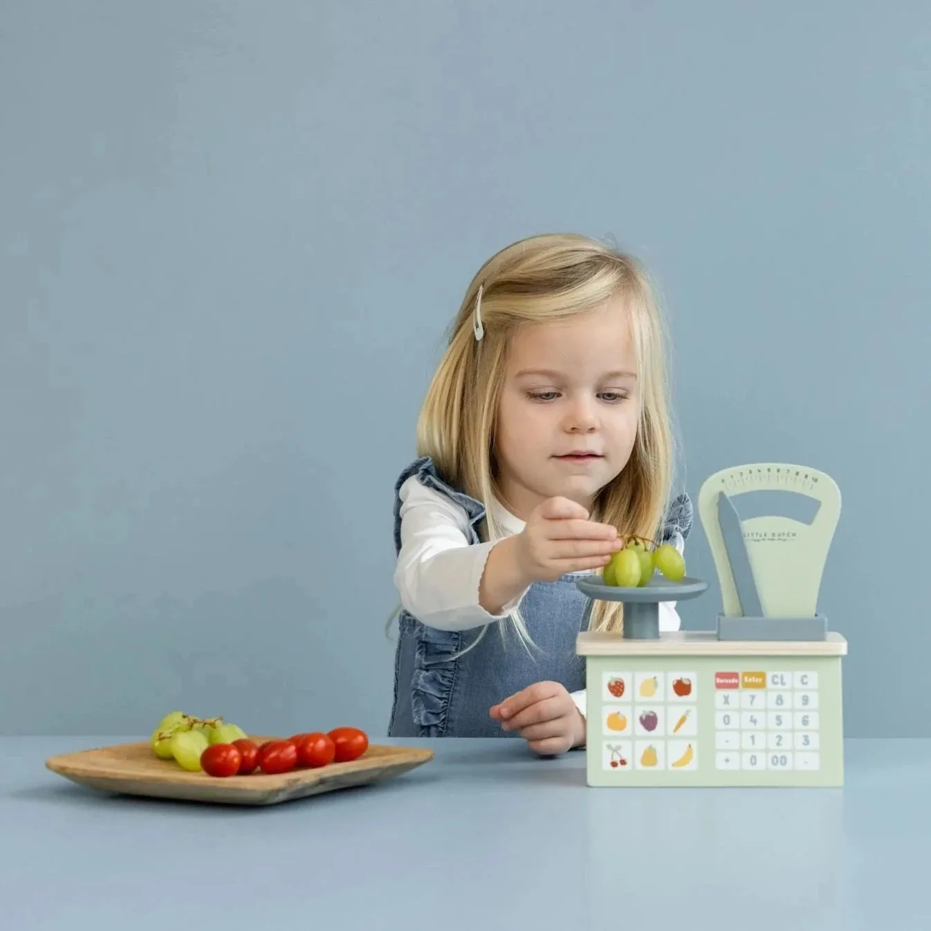 Little Dutch Wooden Toy Weighing Scale