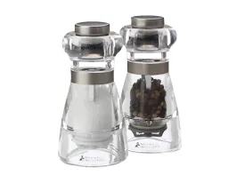 Maxwell & Williams Dynasty Acrylic Salt&Pepper Mill Set 11cm Gb