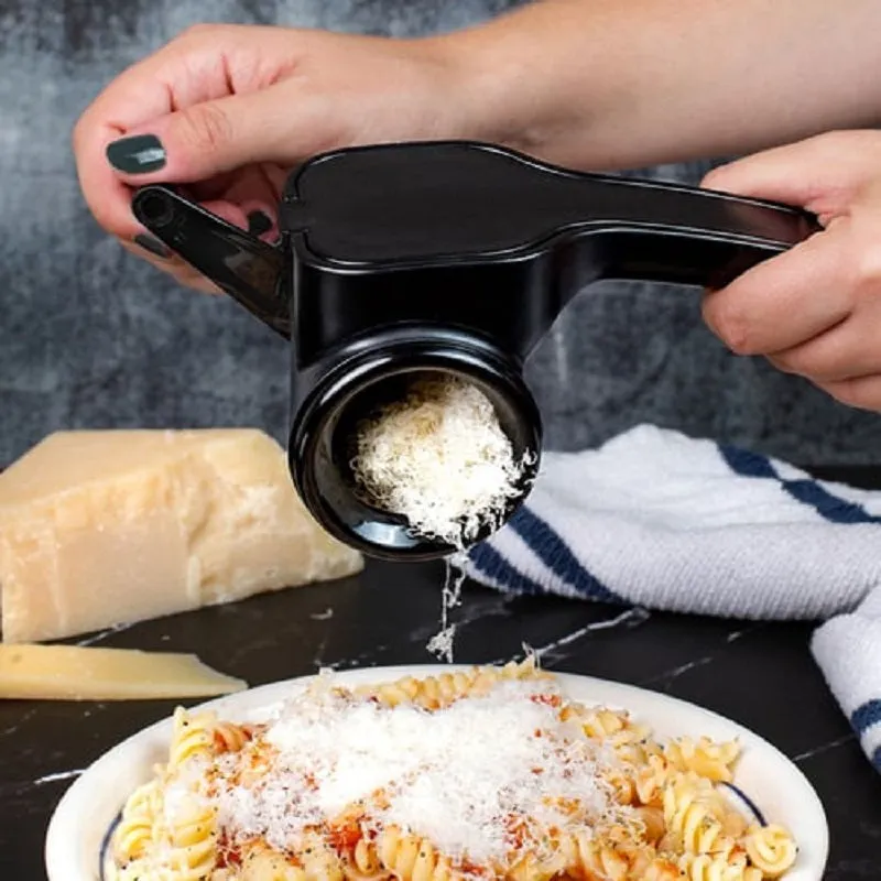 Microplane Professional Handheld Rotary Cheese Grater