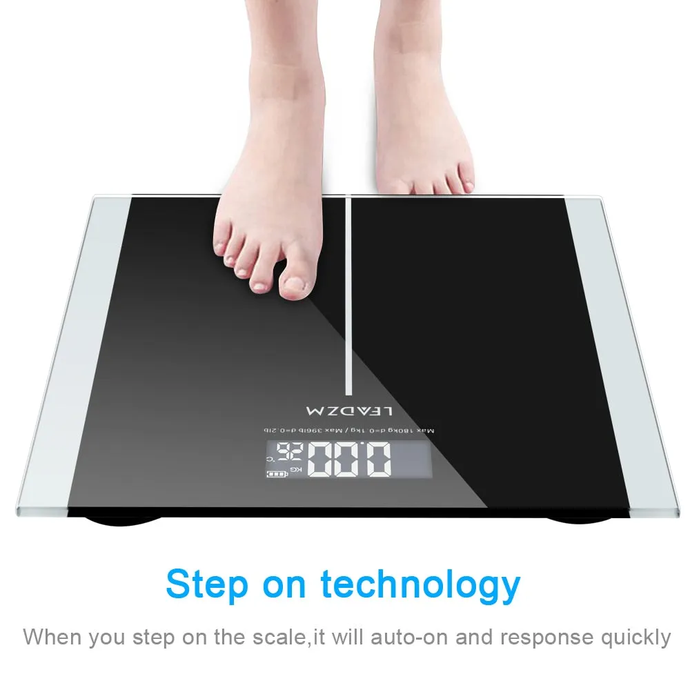 Multi-Functional Electronic Weight Scale LED Digital Body Scale for People Aged 7-99 Years Old