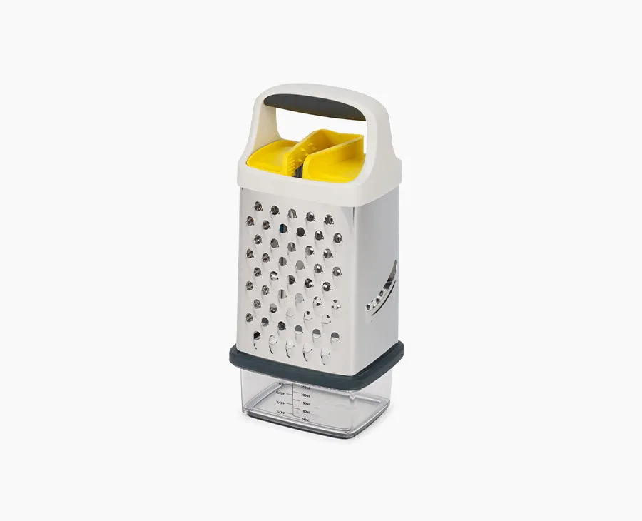 Multi-Grip™ Box Grater with Precision Food-Grip