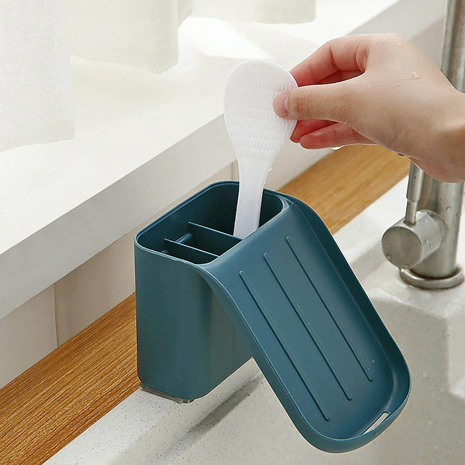 Multifunctional Smart Suction Soap Holder Rack