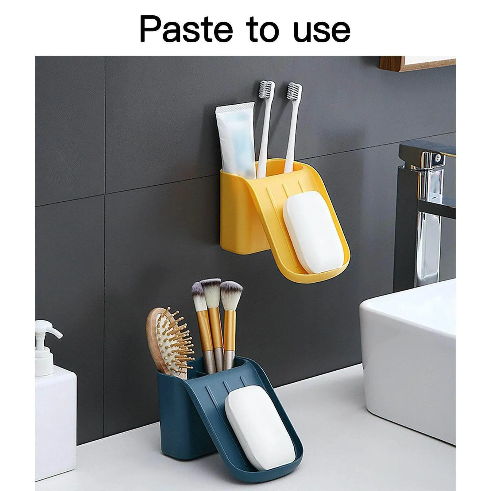 Multifunctional Smart Suction Soap Holder Rack