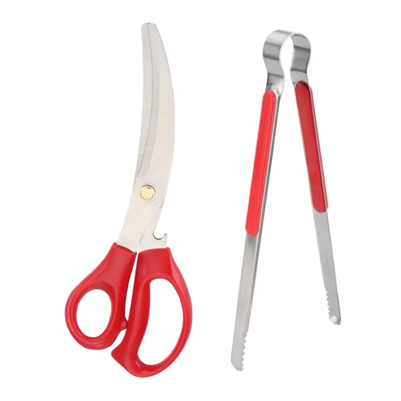 New Korean BBQ Scissors Clip Tool Set