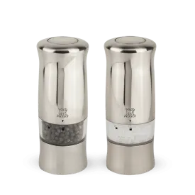 Peugeot Zeli Duo Electric Salt and Pepper Mill Set