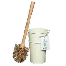 Plastic Free Toilet Brush Set