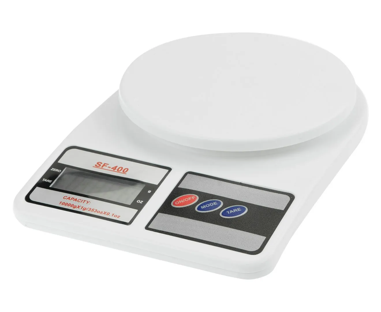 Precision 10kg Kitchen Scale w/ LCD, Tare | Klika